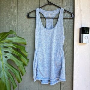 Icyzone Blue Racerback Active Tank – Size M
